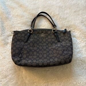 🚨COACH CANVAS MONOGRAMMED PURSE!